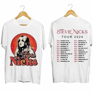 Retro Stevie Nicks 2024 Sweat Concert Tour T-Shirt 2 Sided